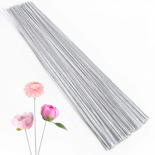Crafteria 1.2mm Paper Coated White Stem Wire 100Gram