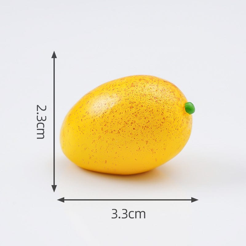 Crafteria Yellow-Skinned Melon (4Pcs) Fruit Miniature Series