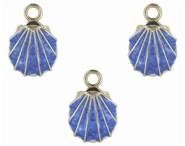 my store CHARMS SEASHELL ENAMEL PENDANT CHARMS