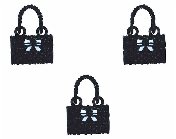 my store CHARMS BLACK DOLLHOUSE METAL HANDBAG