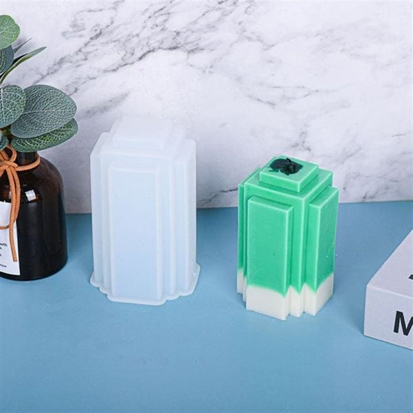 My Store Silicon Mould TOWER D2 CANDLE MOULD
