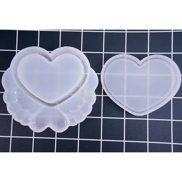My Store Silicon Mould HEART SHAPE STORAGE BOX MOULD
