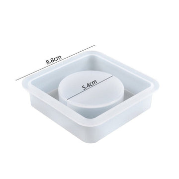 My Store Silicon Mould SQUARE CANDLE HOLDER & BOWL MOULD