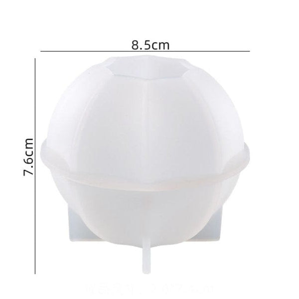 My Store Silicon Mould ROUND DESIGNER CANDLE MOULD