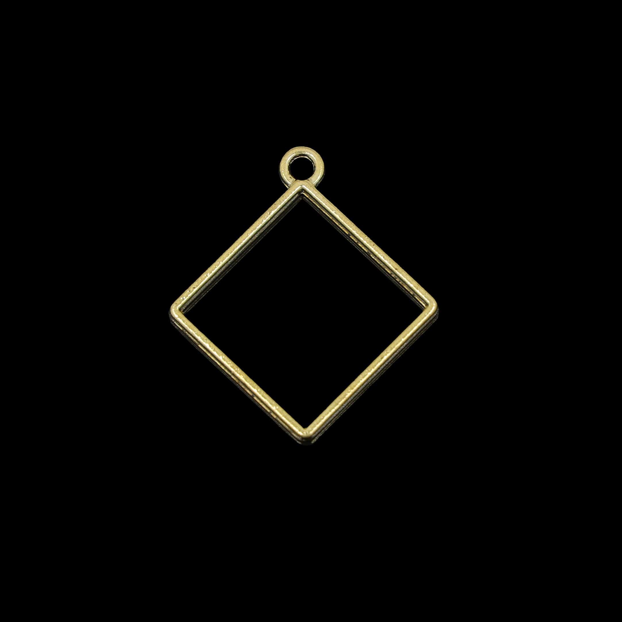 My Store BEZELS Gold Square Bezels