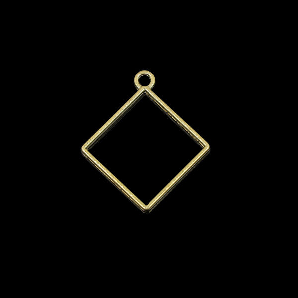 My Store BEZELS Gold Square Bezels