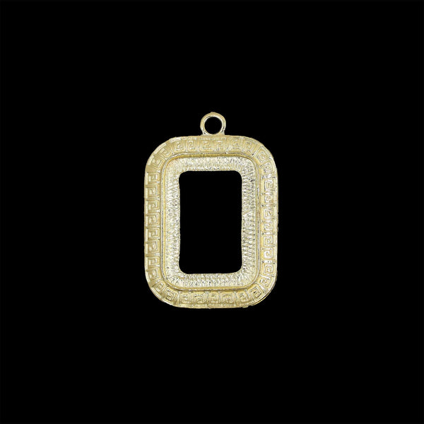 My Store BEZELS Gold Rectangle Bezels