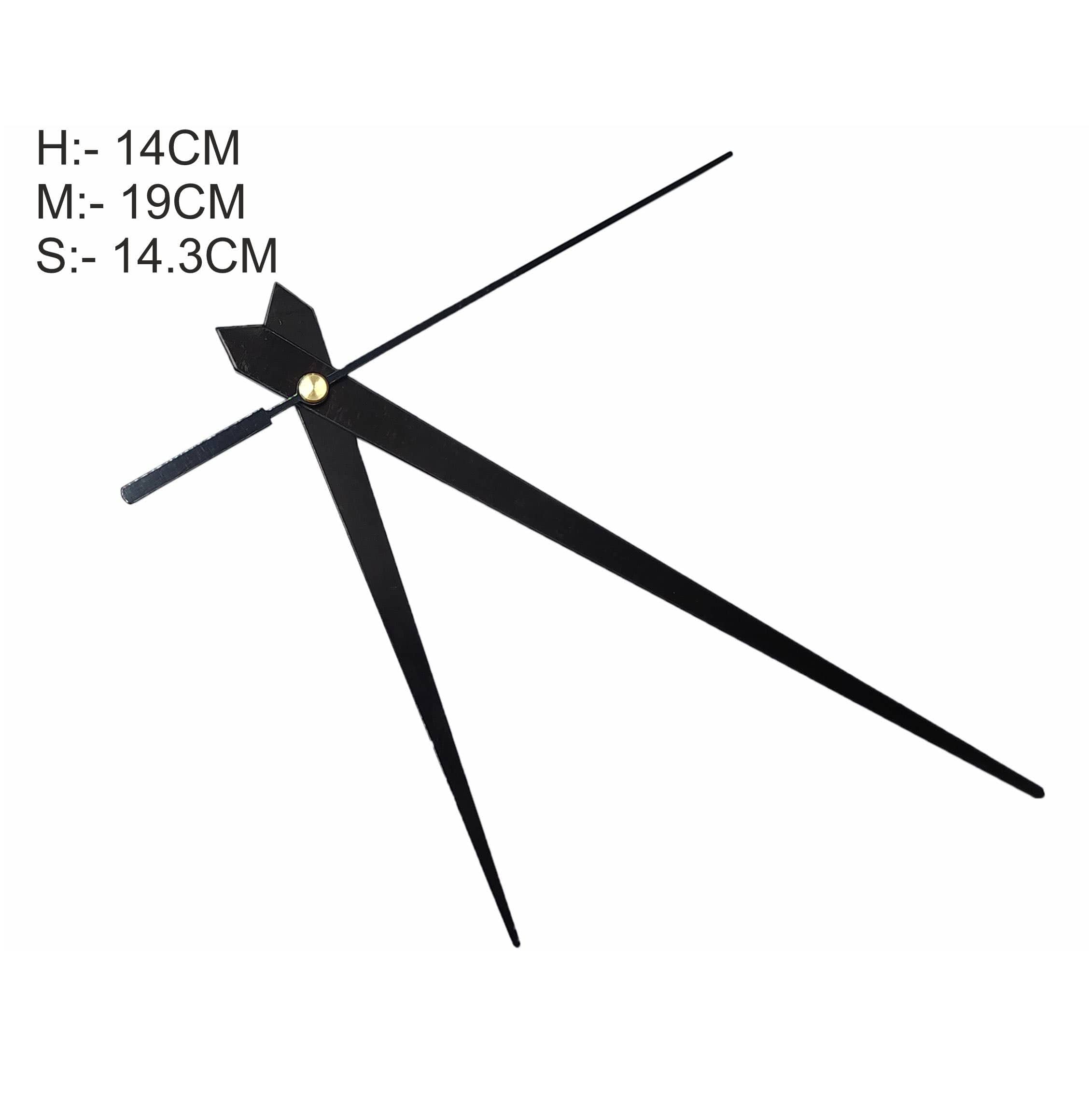 Crafteria BIG / BLACK Pointed Clock Needles