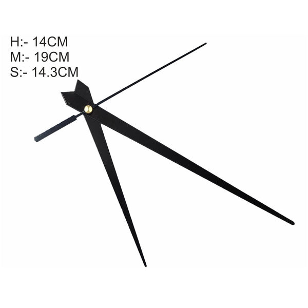 Crafteria BIG / BLACK Pointed Clock Needles