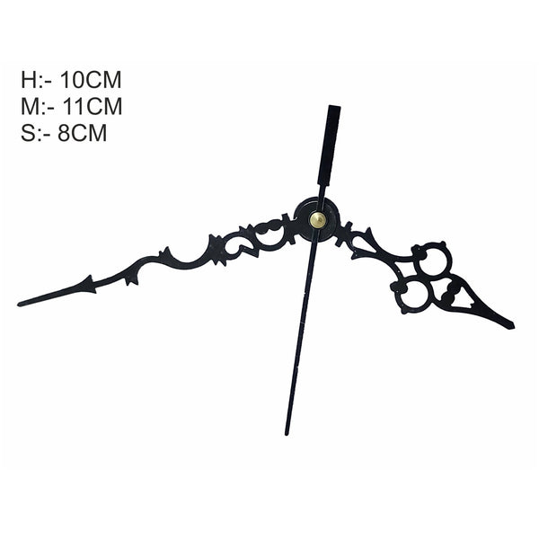 Crafteria BIG / BLACK Clock Maharaja Hands