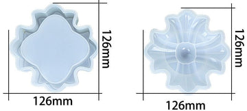My Store Silicon Mould CROW HEART STORAGE BOX