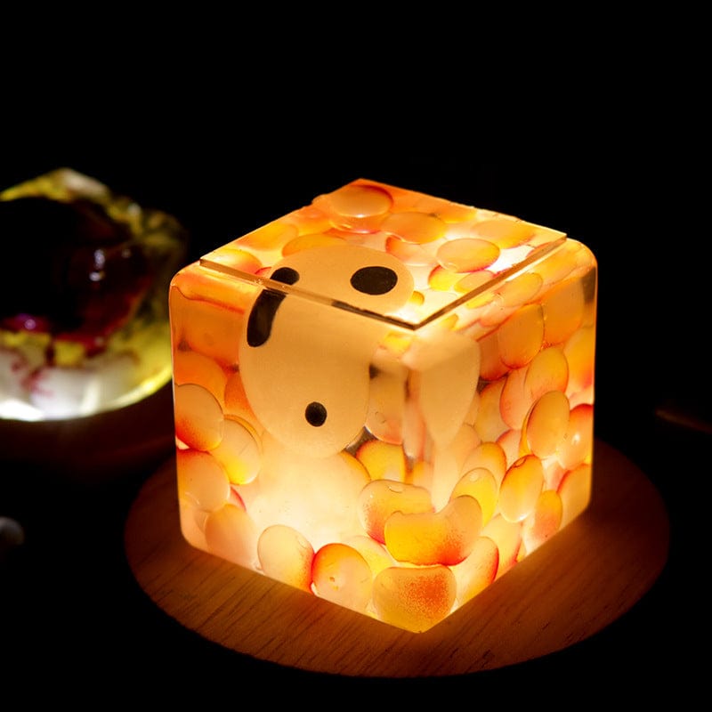My Store Silicon Mould 5.6 Cm Cube Shaped Paper Weight Mould