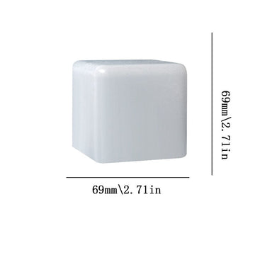 My Store Silicon Mould 6.9 Cm Cube Shaped Paper Weight Mould