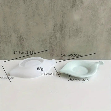 My Store Silicon Mould Leaf Plate Mould