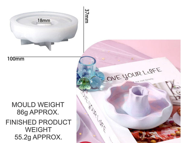 My Store Silicon Mould CANDLE HOLDER 03 MOULD