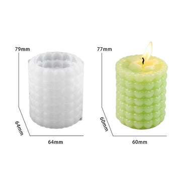 My Store Silicon Mould Small Love Cylinder Candle Mould