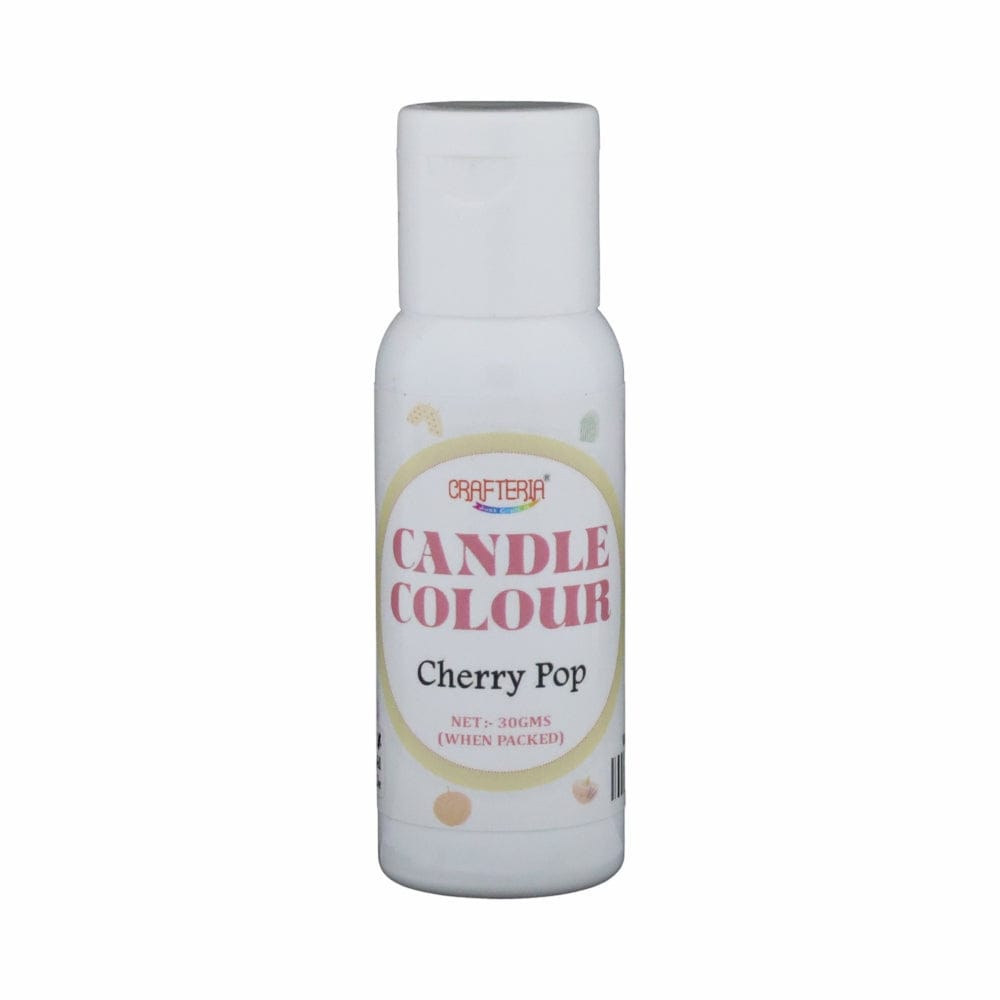 Crafteria Cherry Pop Candle Colour