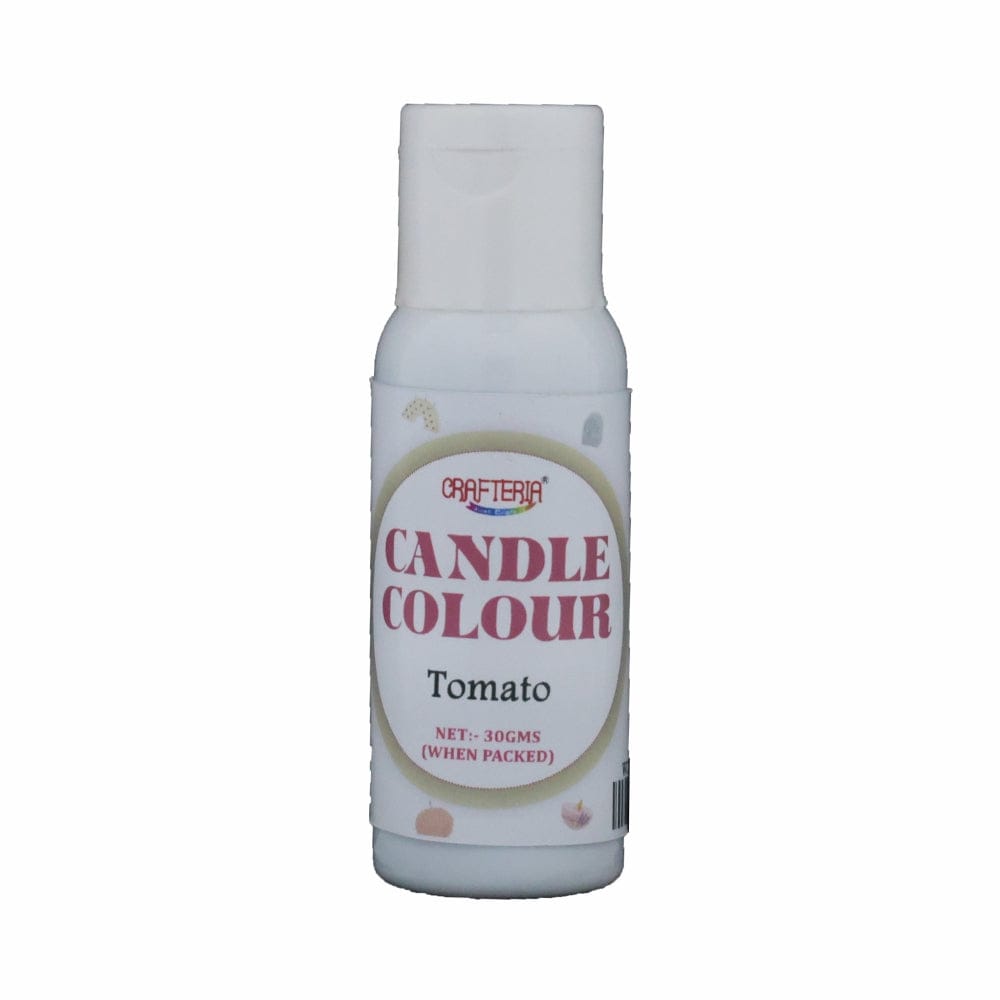 Crafteria Tomato Candle Colour